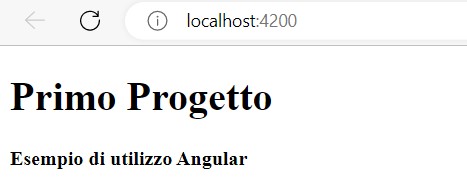 Figura 7 – La pagina avviata nel browser