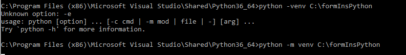 Comandi Python