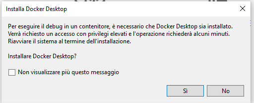 Installazione Docker