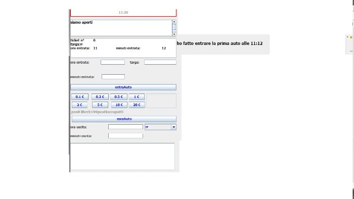 file della stampa ticket inserendo una macchina